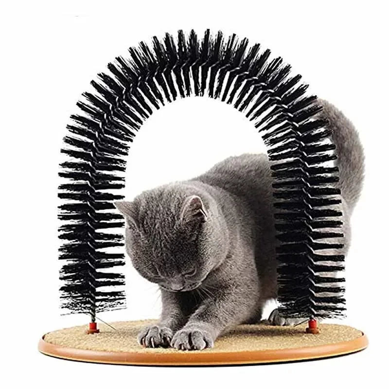 Selbstreinigender Massagebogen für Katzen